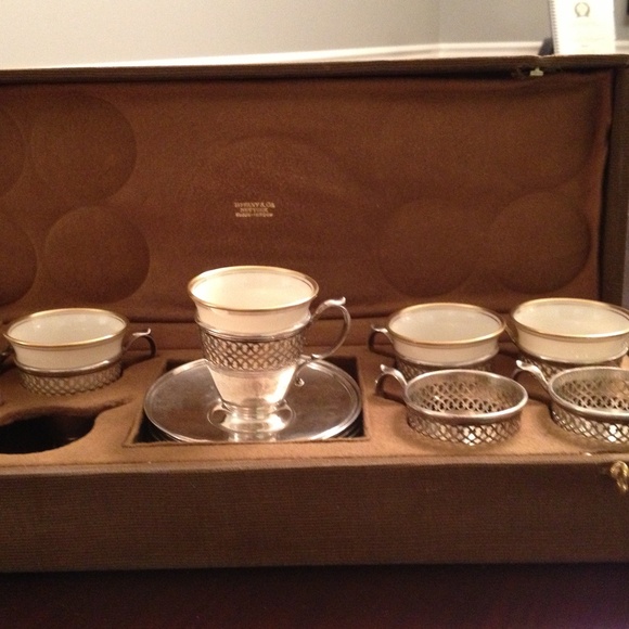 Tiffany Sterling Silver Demitasse Service - Picture 1 of 15